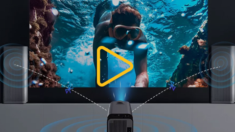 Портативний проектор, що обертається